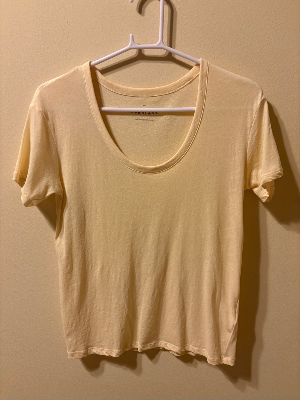 Everlane Scoopneck Air Tee Sz XXS